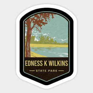 Edness K Wilkins State Park Sticker